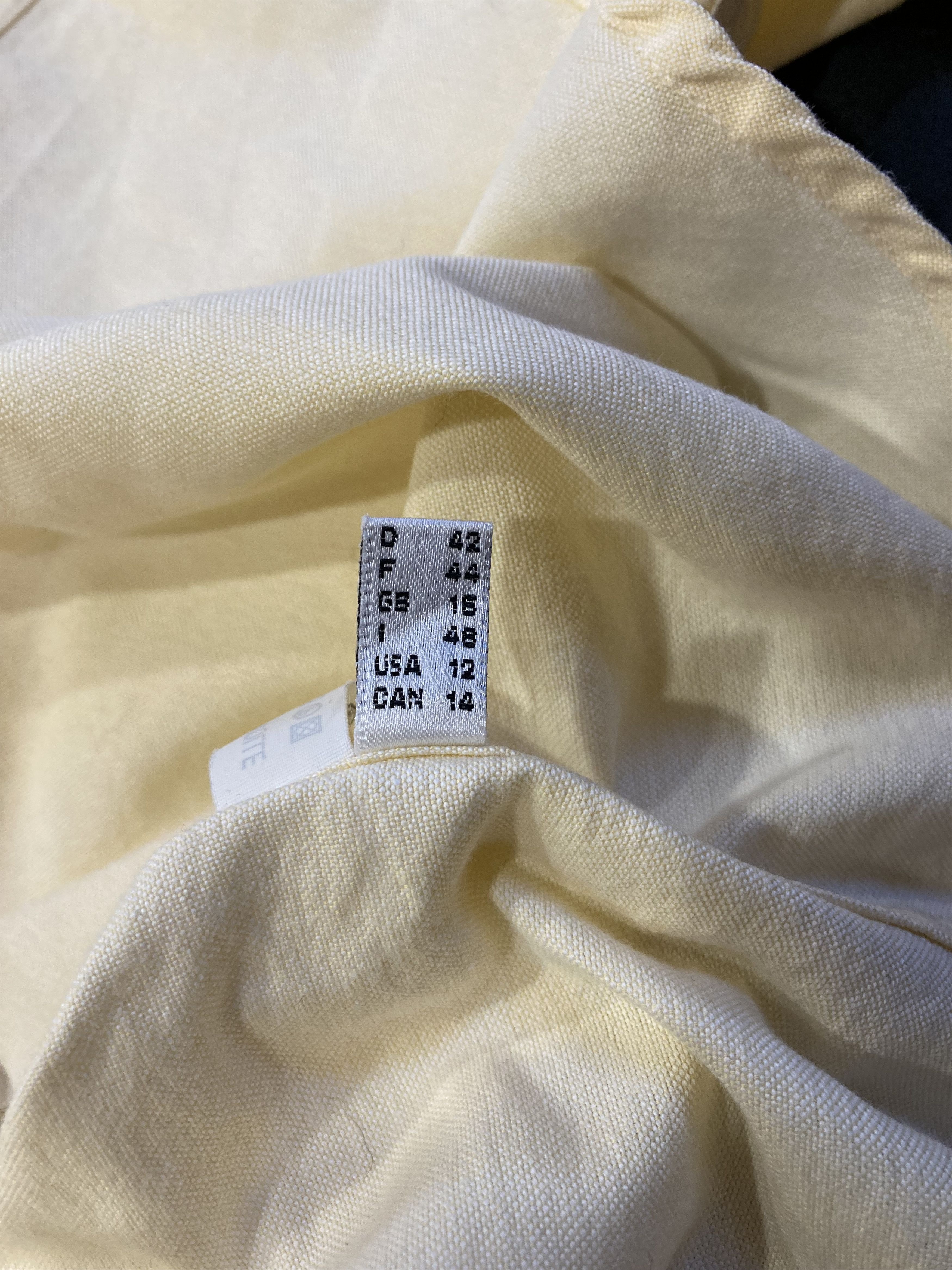 Burberry Prorsum Vintage Burberrys Women’s Cotton Business Shirt Long Sleeve Size XL / US 12-14 / IT 48-50 - 6 Thumbnail