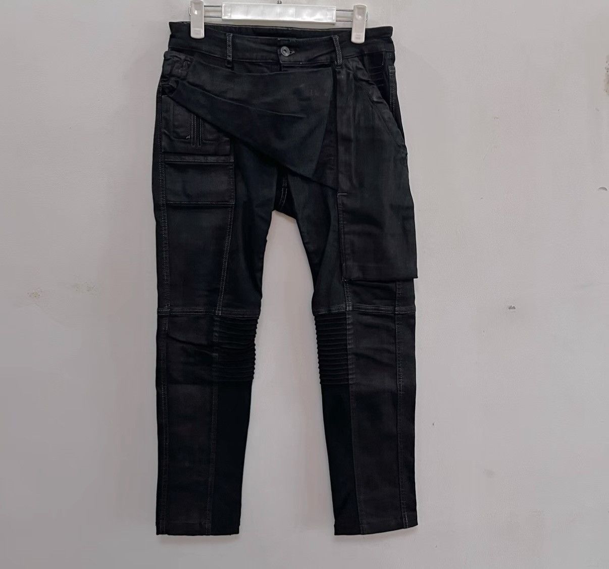 Rick Owens Rick Owens DRKSHDW Classic Motorcycle Pants Size US 30 / EU 46 - 1 Thumbnail
