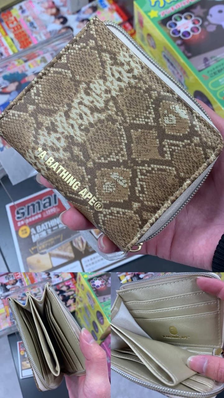 Bape BAPE SNAKE SKIN WALLET 2024 Size ONE SIZE - 1 Thumbnail