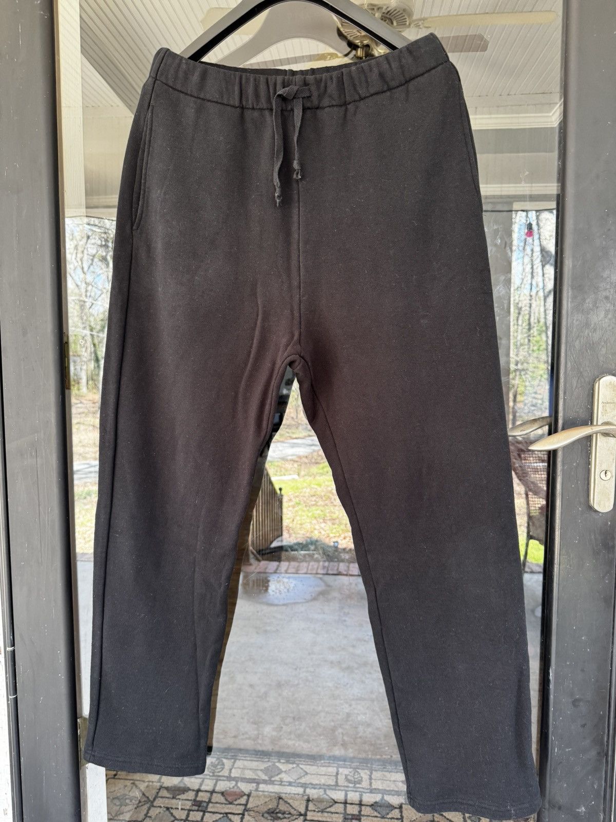Kapital Smiley Print Black Sweatpants Size US 36 / EU 52 - 3 Thumbnail