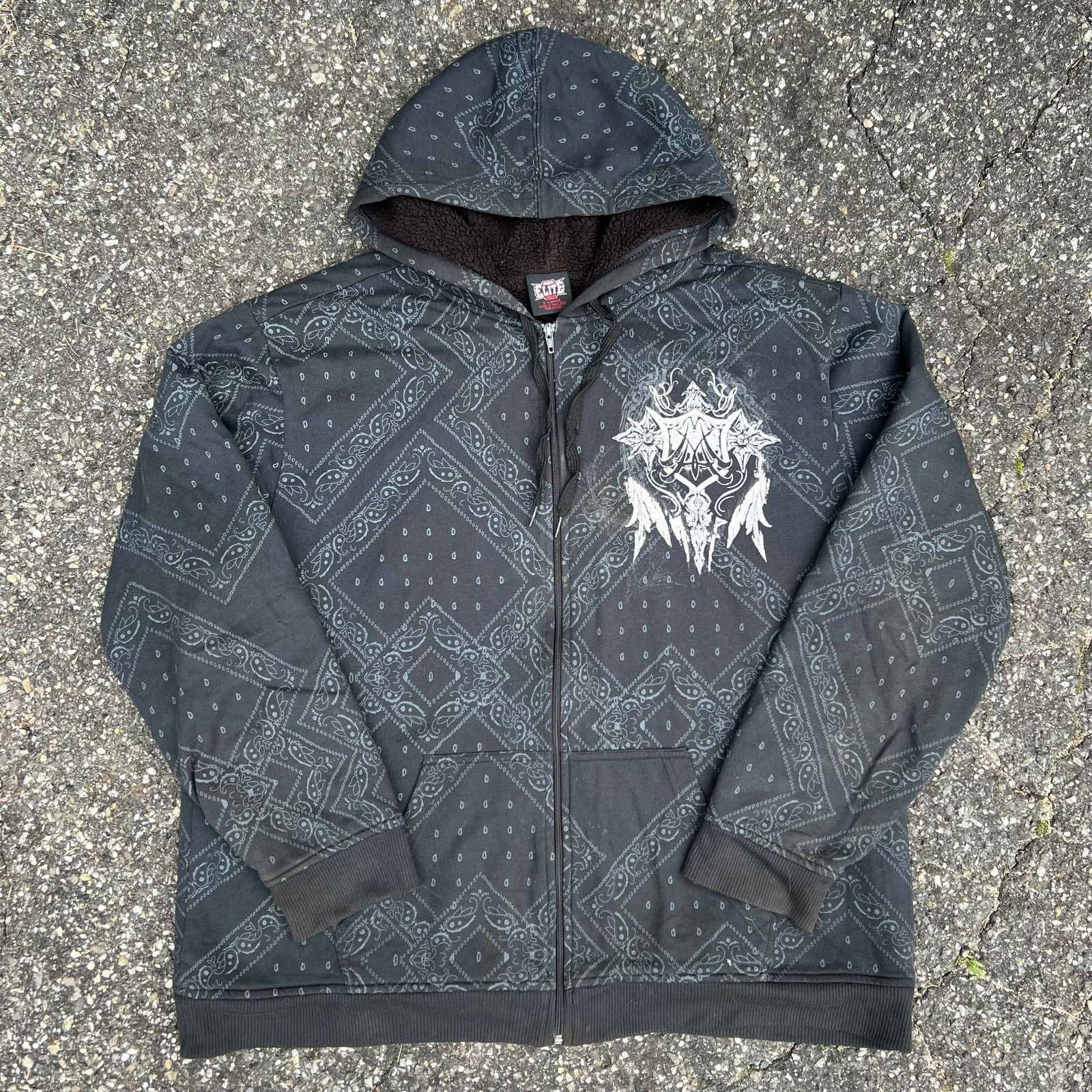 Vintage SkysDaLimit SDL Allover Print Hoodie | Grailed