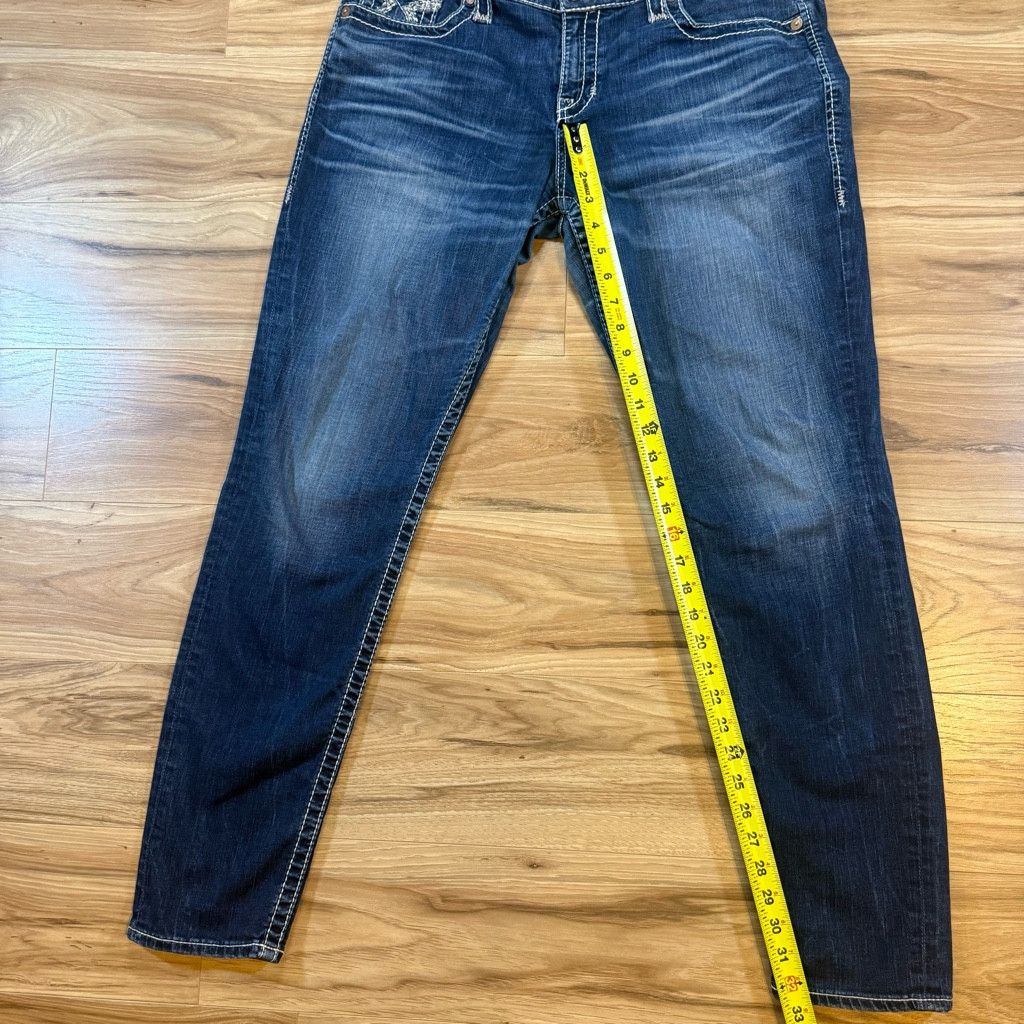 Big Star Big Star Men’s Slim Straight Jeans 32R Blue Size 24" / US 00 / IT 34 - 4 Thumbnail