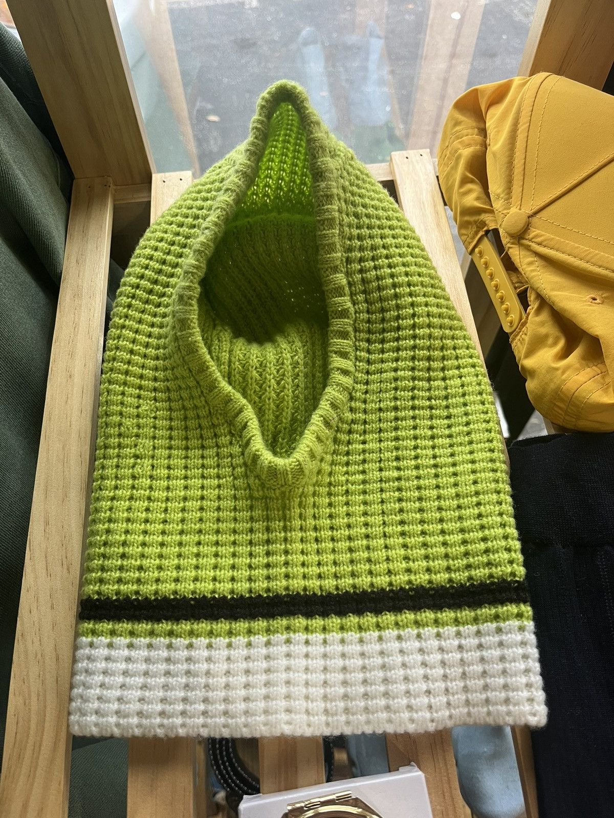 Marni × Uniqlo Green Marni x Uniqlo Knit Balaclava Size ONE SIZE - 5 Thumbnail