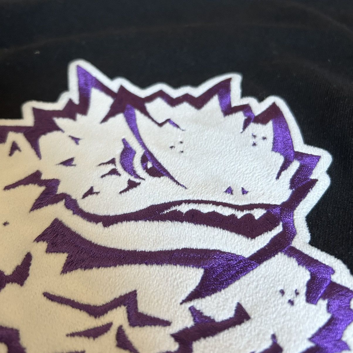 Champion ViNTAGE MiCROFiBER FELT EMBROiDERED TCU HORNED FROG TEXAS Size US L / EU 52-54 / 3 - 7 Thumbnail