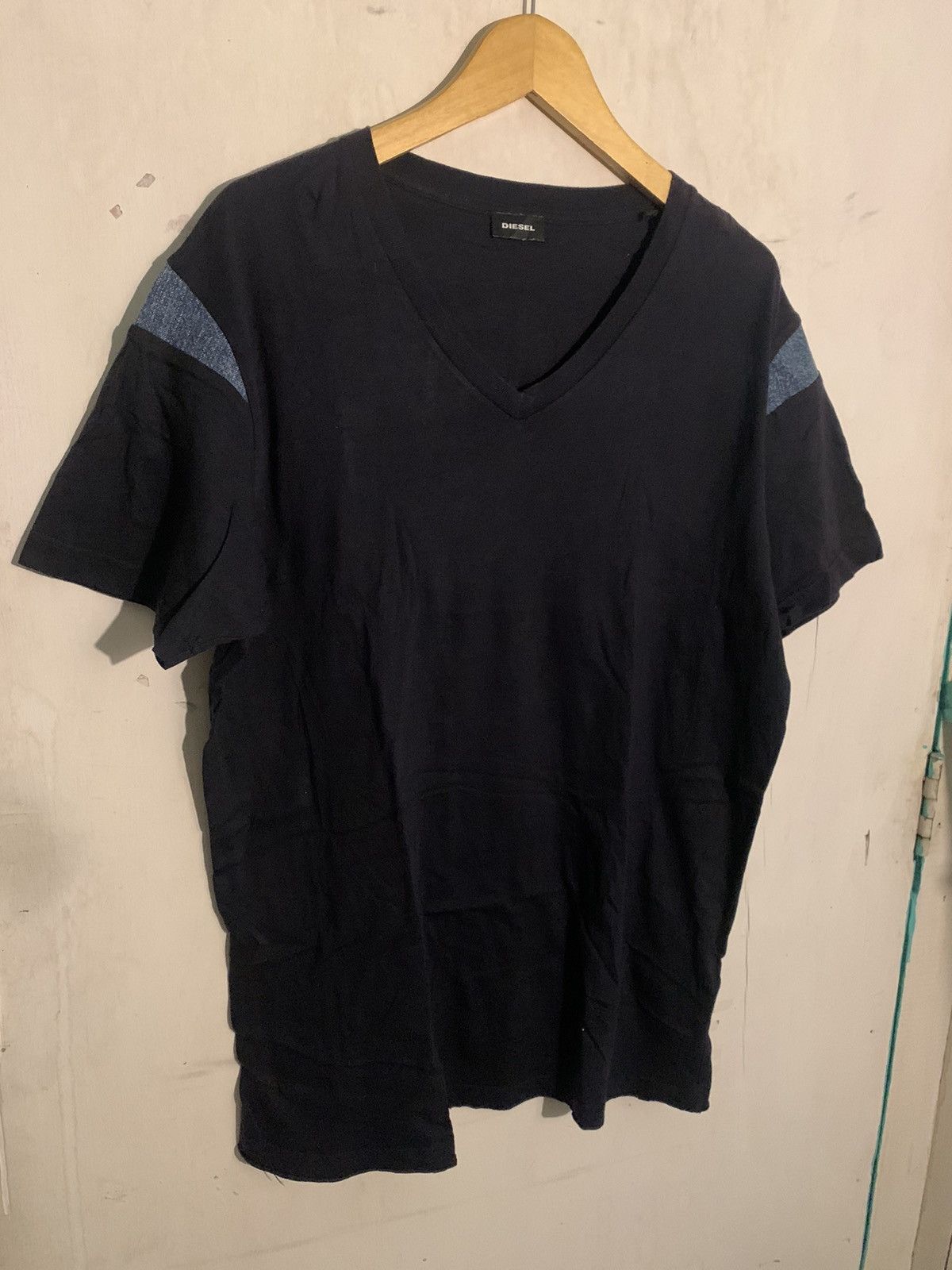 Diesel Diesel denim lining tee y2k styel Size US XL / EU 56 / 4 - 2 Thumbnail