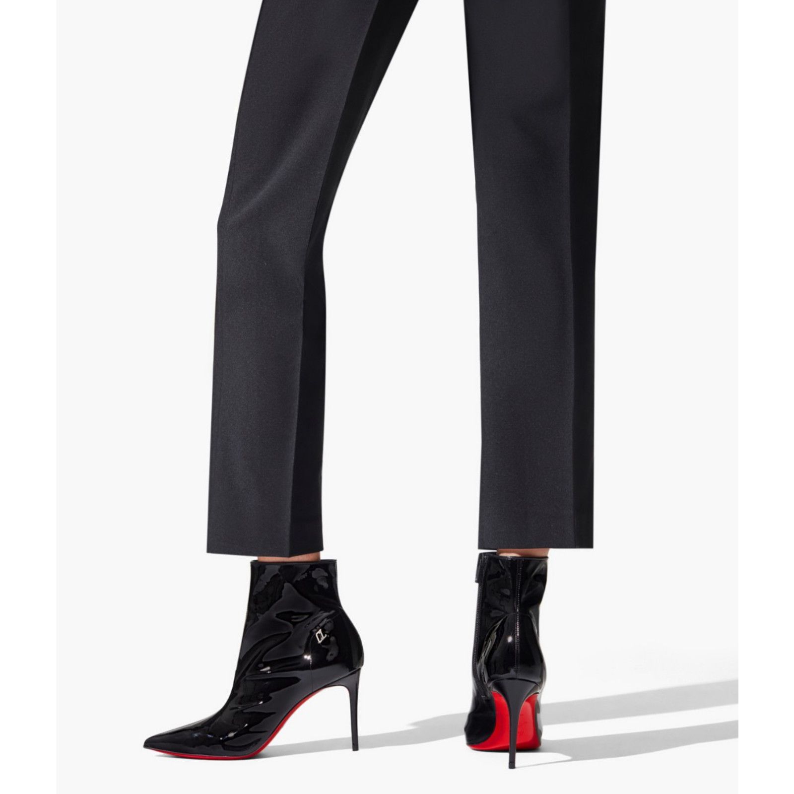 Christian Louboutin Christian Louboutin Sporty Kate Booty 85 Black Patent CL Size US 6.5 / IT 36.5 - 5 Thumbnail