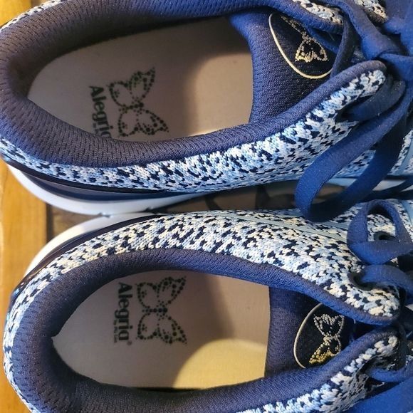 Designer Alegria Rok n Roll Blue Tie Sz. 38 (7.5-8) Sneakers Size US 7.5 / IT 37.5 - 7 Thumbnail