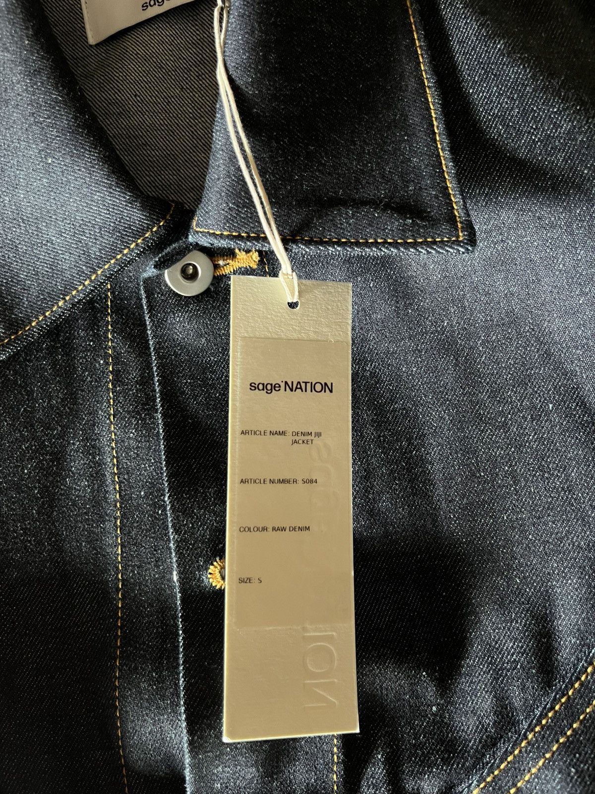 SAGE NATION Sage nation denim jacket Size US S / EU 44-46 / 1 - 4 Thumbnail