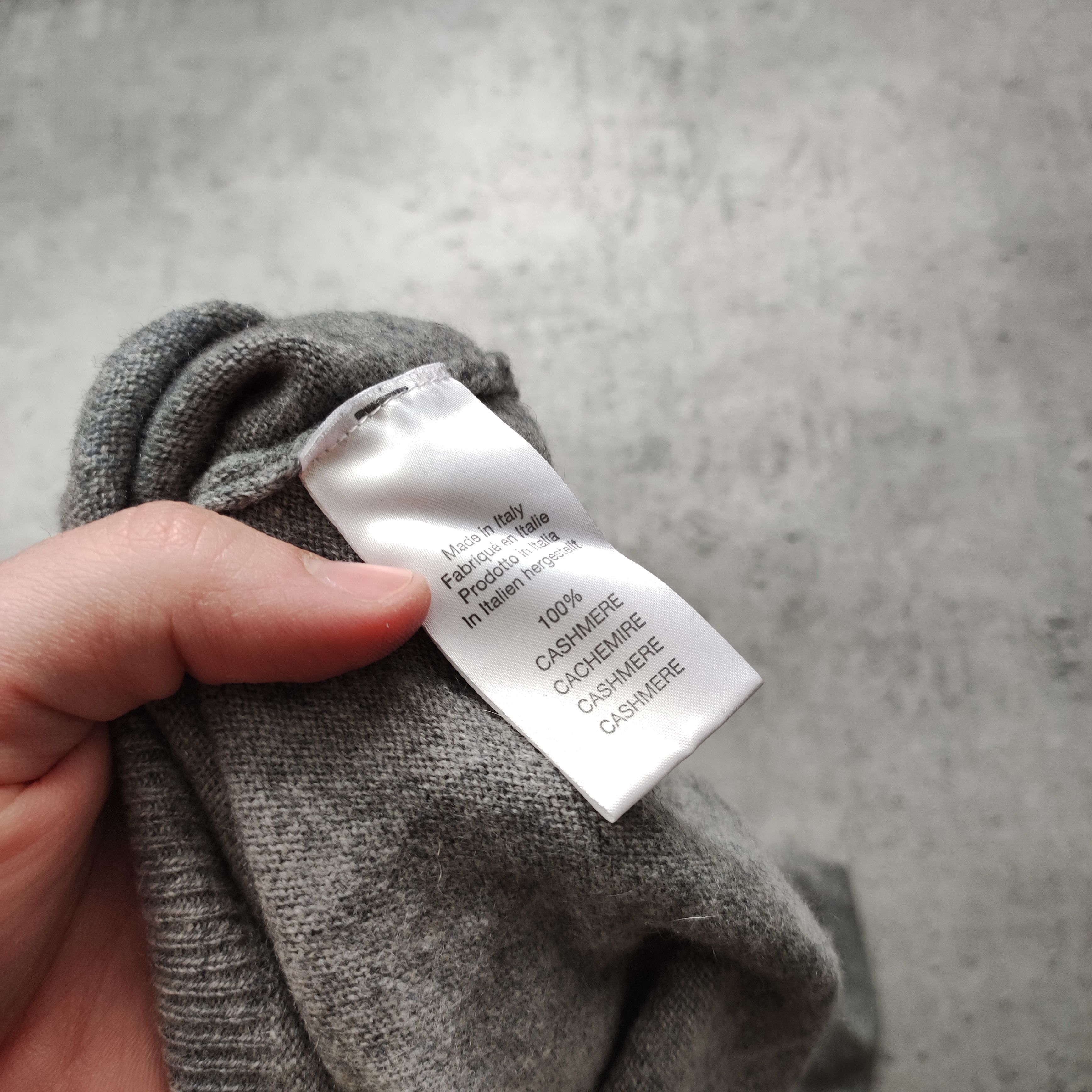 Paul Smith Paul Smith Classic Gray 100% Cashmeree Wool Sweater Size US XL / EU 56 / 4 - 8 Thumbnail