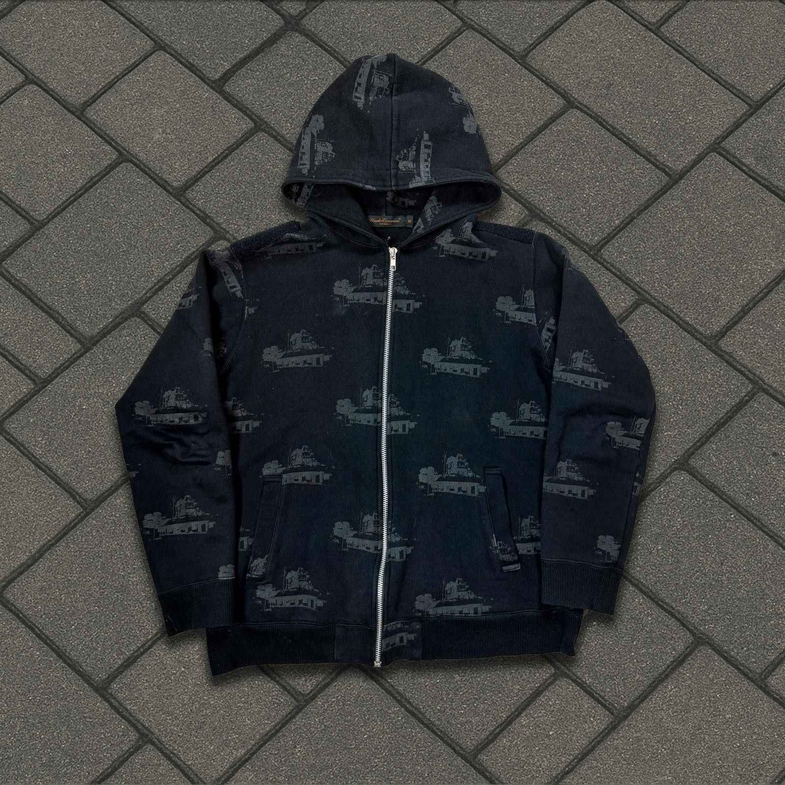 Undercover AW02 Undercover Psycho House Zip Up Hoodie | Grailed