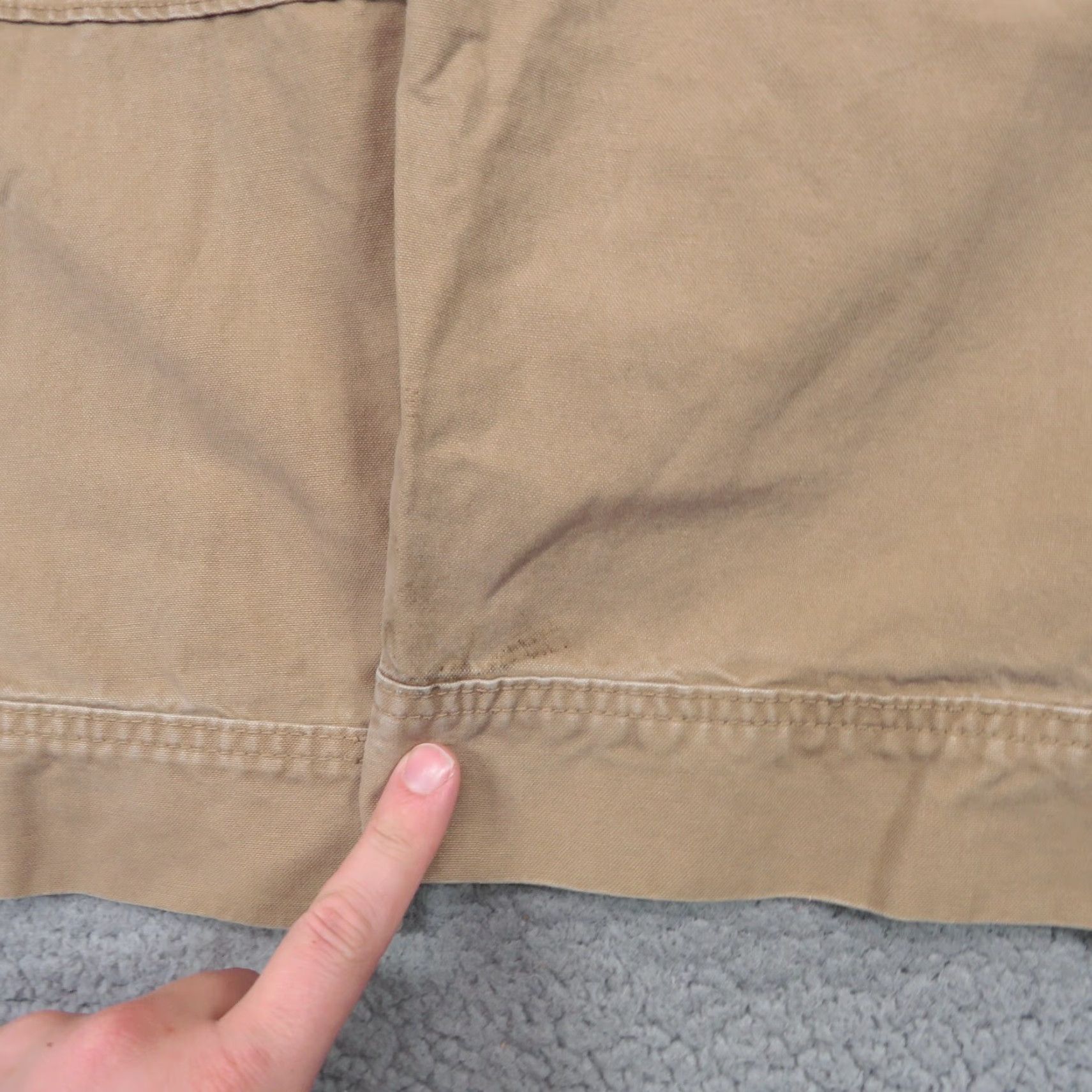 Vintage VINTAGE Wonderwall Cargo Pants Mens 35 Baggy Military Raver Skater Paratrooper Surfer Y2K 36x30 Beige Cotton Wide-Leg Mens Pants Size US 35 - 6 Thumbnail