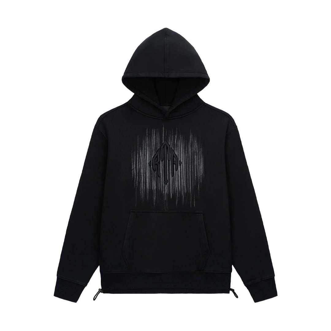 Rta Jordan Etched Monogram Hoodie Black Size US XL / EU 56 / 4 - 1 Thumbnail