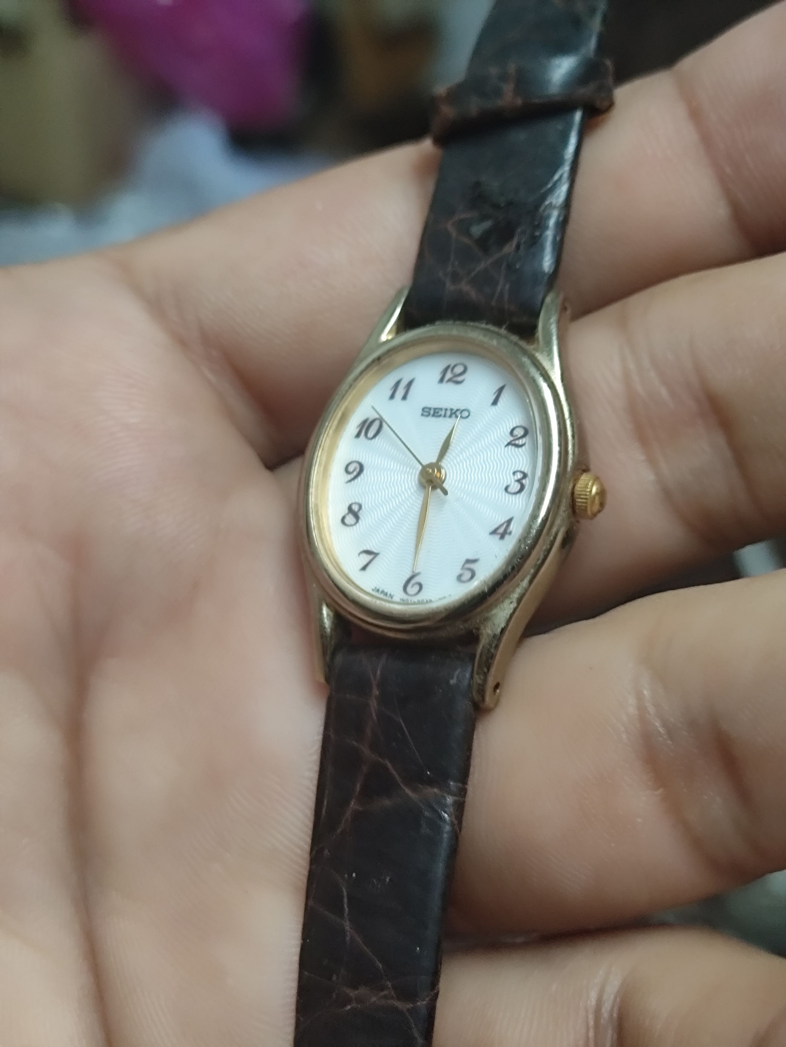 Japanese Brand Vintage SEIKO WOMAN WATCH QUARTZ (JAPAN MADE) Size ONE SIZE - 2 Thumbnail