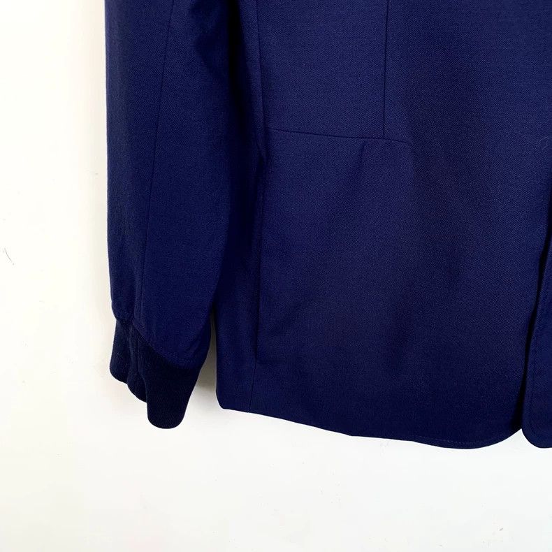 Dior Dior Dark blue wool single-breasted long-sleeved jacket 250 Size US M / EU 48-50 / 2 - 4 Thumbnail