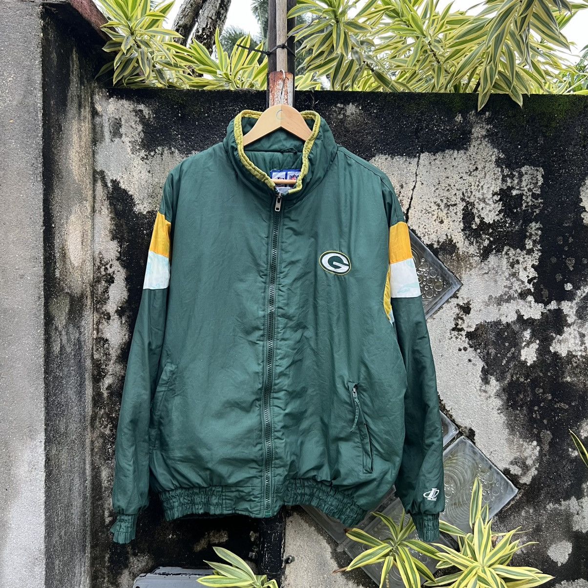 NFL “VINTAGE 90s” NFL PACKERS ZIP UP JACKET Size US XL / EU 56 / 4 - 2 Thumbnail