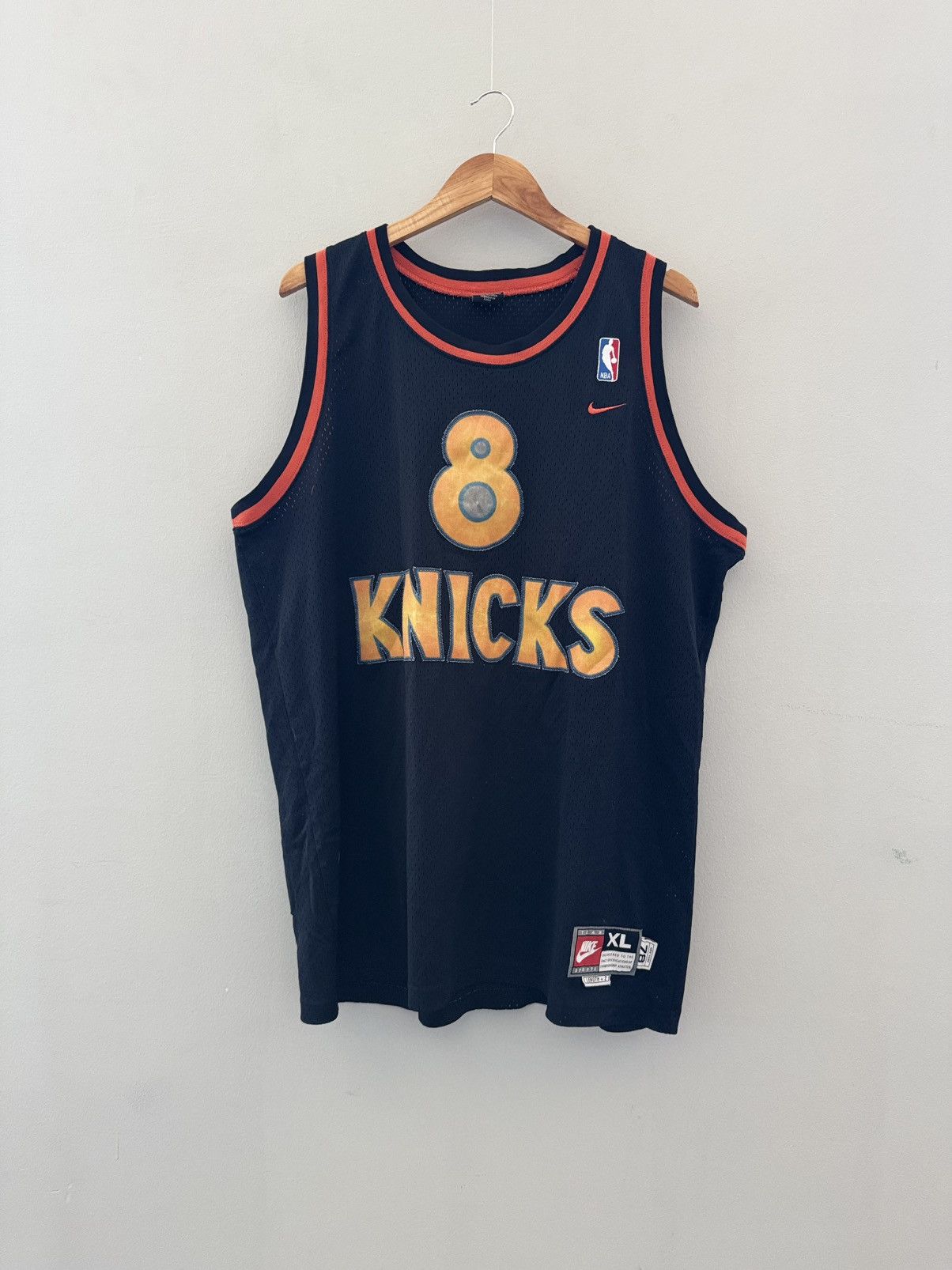 Nike VTG 90s Nike NBA KNICKS #8 SPREWELL JERSEY | Grailed