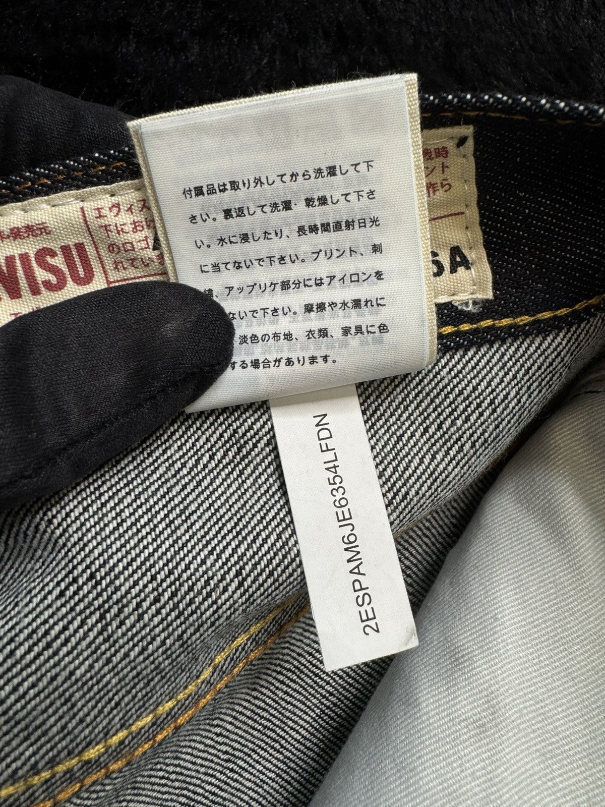 Evisu × Palace Palace x Evisu P90 Indigo Denim Size US 30 / EU 46 - 6 Thumbnail