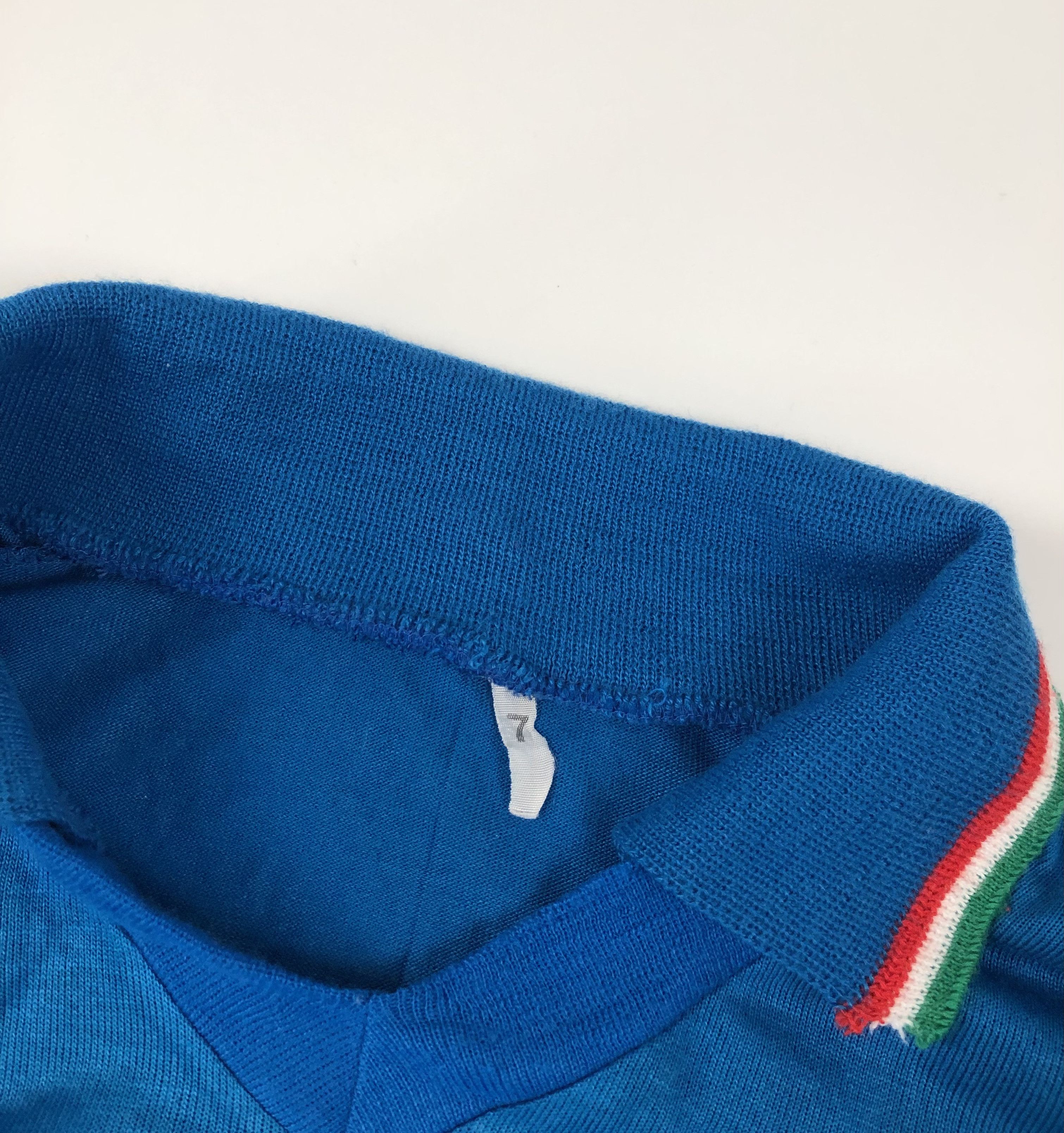 Vintage Italy 1984-1985 Home Football Longsleeve T-Shirt Size US XL / EU 56 / 4 - 4 Thumbnail