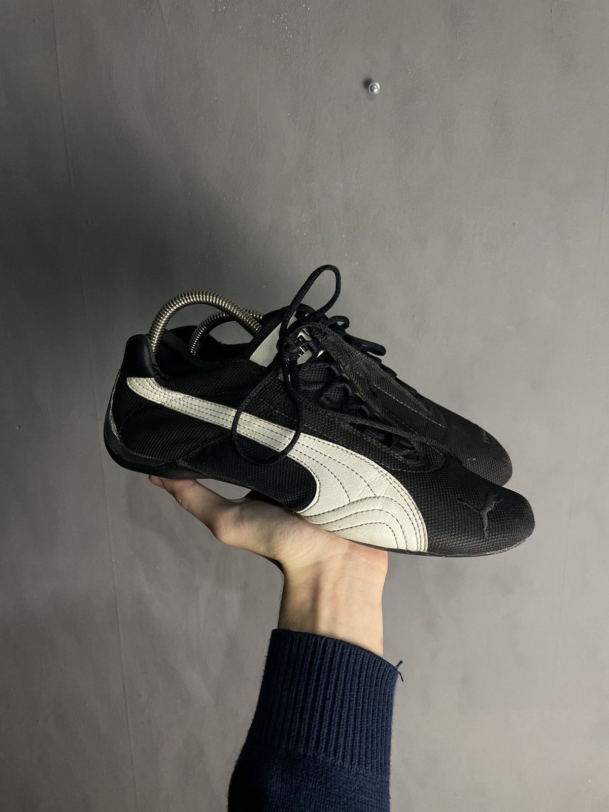 Puma Vintage Puma Speedcat Low Top Black Sneakers Rare Size US 9 / EU 42 - 1 Thumbnail