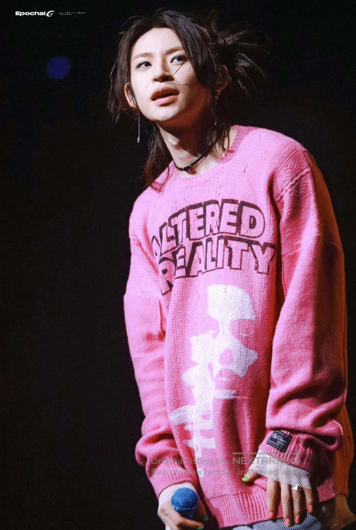 Raf Simons Raf Simons Pink Portrait Oversized Knit Sweater Size US S / EU 44-46 / 1 - 3 Thumbnail