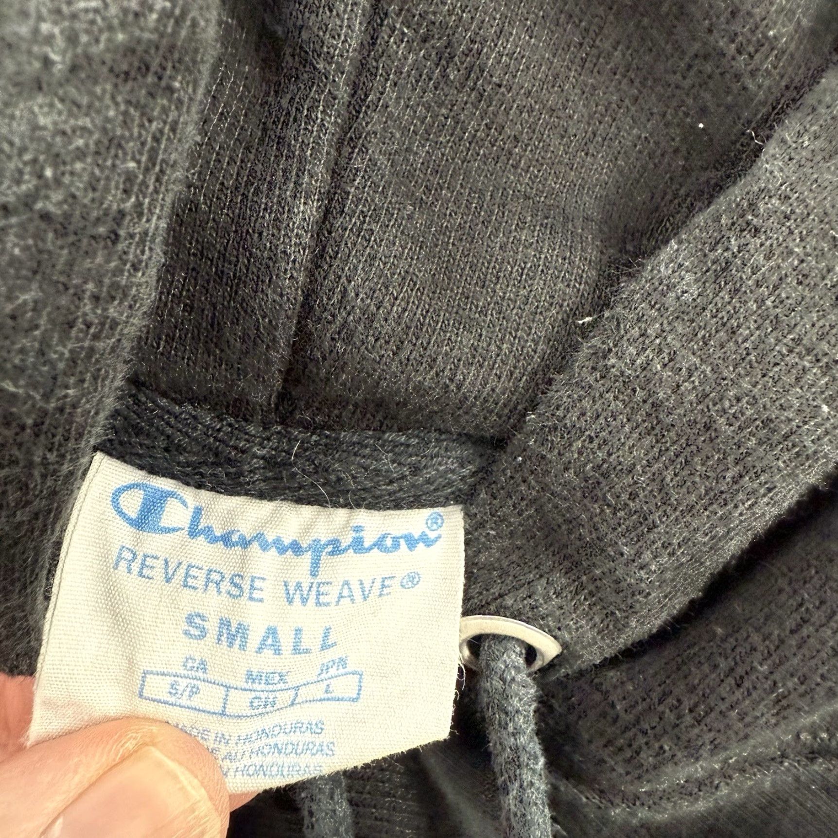 Champion Champion Hoodie Men S Black Long Sleeve Pullover Outdoors Reverse Weave Heavyweight Crew Neck Size US S / EU 44-46 / 1 - 3 Thumbnail