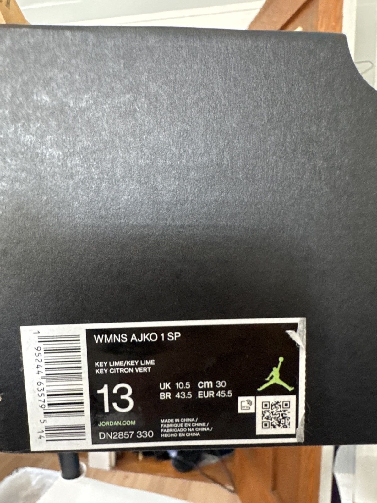 Jordan Brand BILLIE EILISH AJKO Size US 11 / EU 44 - 2 Thumbnail