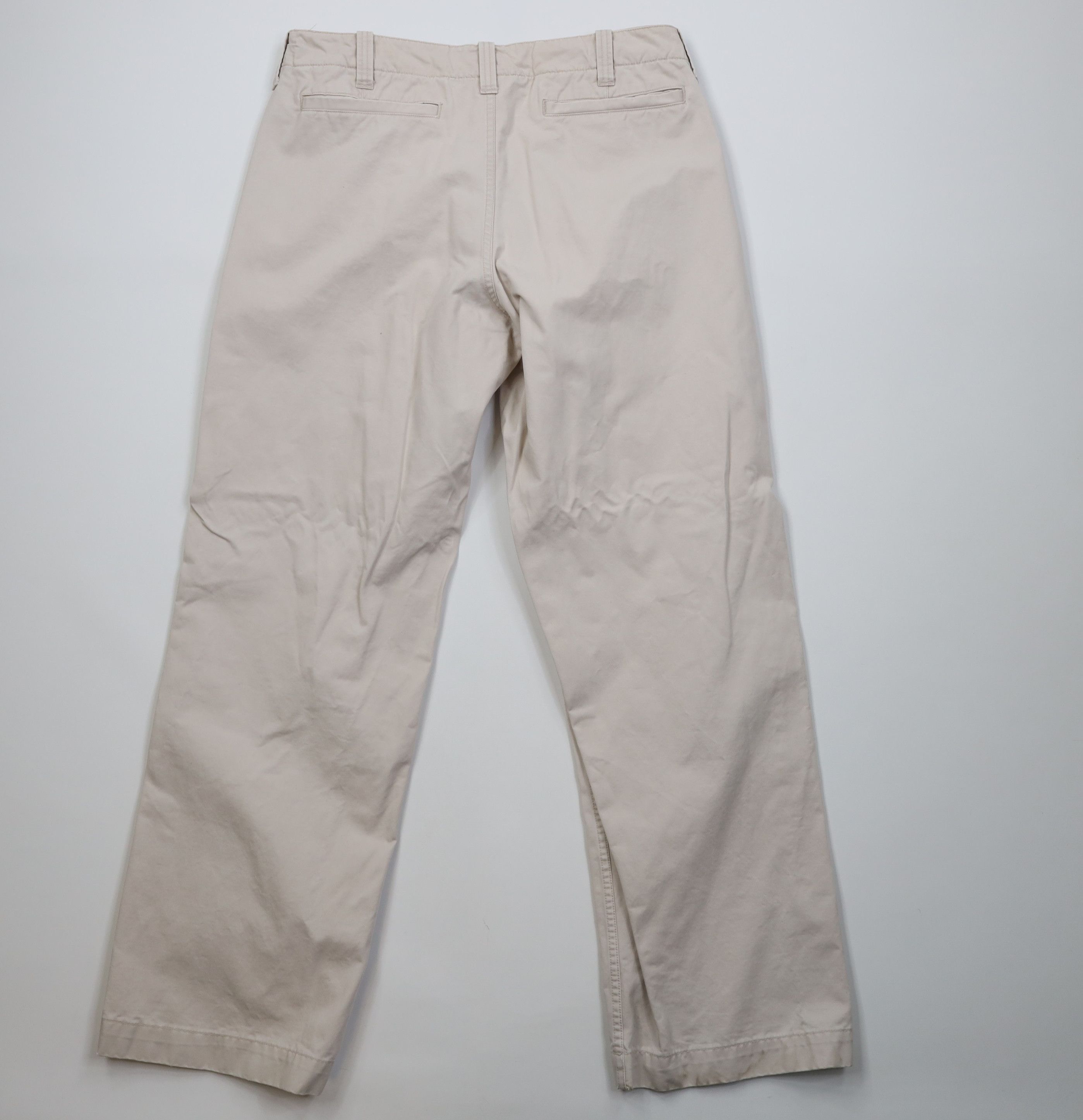 Gap Vintage Y2K Gap Modern Hipster Wide Leg Chino Pants Beige Size US 33 - 9 Thumbnail