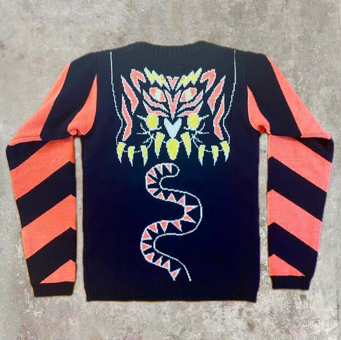W&LT × Walter Van Beirendonck 95aw w&lt tiger knit Size US S / EU 44-46 / 1 - 2 Thumbnail
