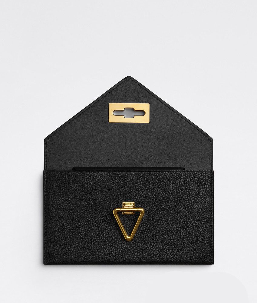 Bottega Veneta o1n1vont0125 Size: OS / Flap Wallet in Black Size ONE SIZE - 2 Thumbnail