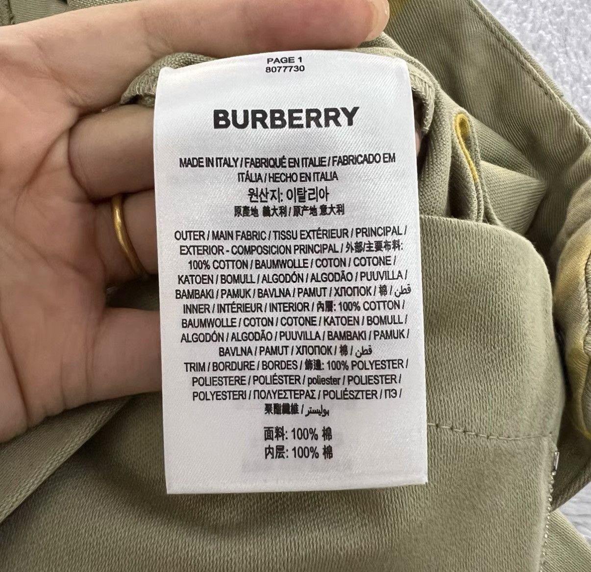 Burberry Burberry Metal Buckle Casual Trousers J41 Size US 38 / EU 54 - 5 Thumbnail