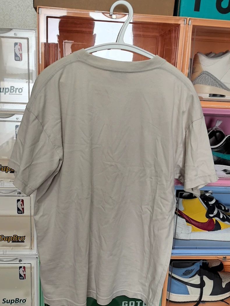 Balenciaga Balenciaga Beige, classic logo printed short sleeves on ch Size US S / EU 44-46 / 1 - 2 Thumbnail