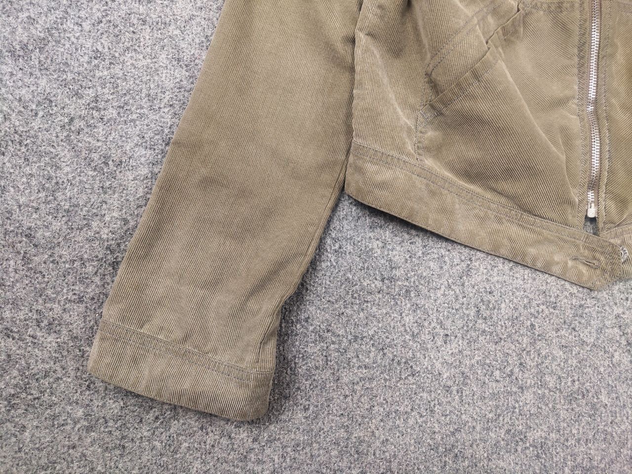 Diesel Vintage 90's Diesel corduroy Cropped jacket zip Long sleeve Size M / US 6-8 / IT 42-44 - 8 Thumbnail