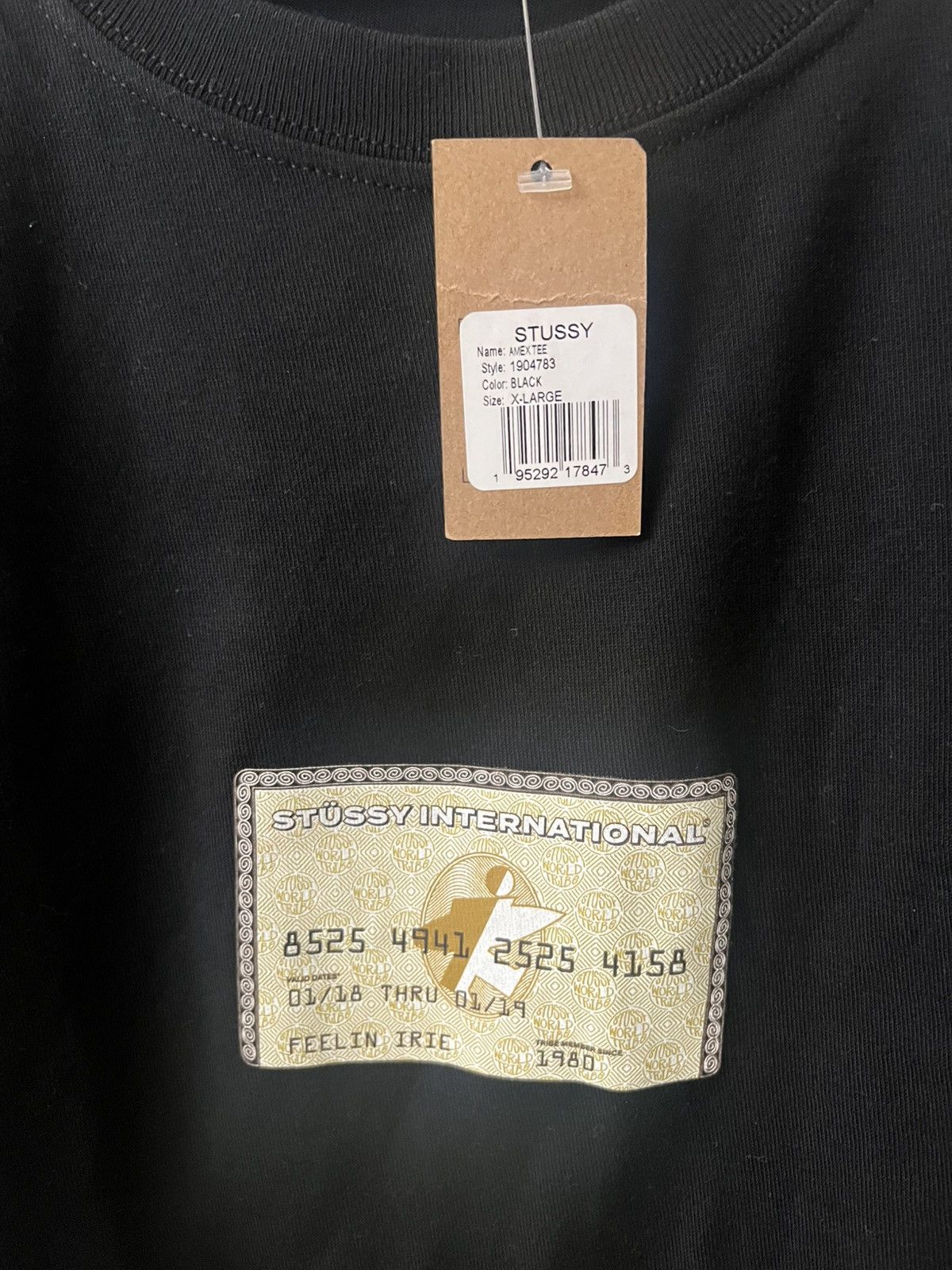 Stussy Stussy black t shirt Size US XL / EU 56 / 4 - 4 Thumbnail