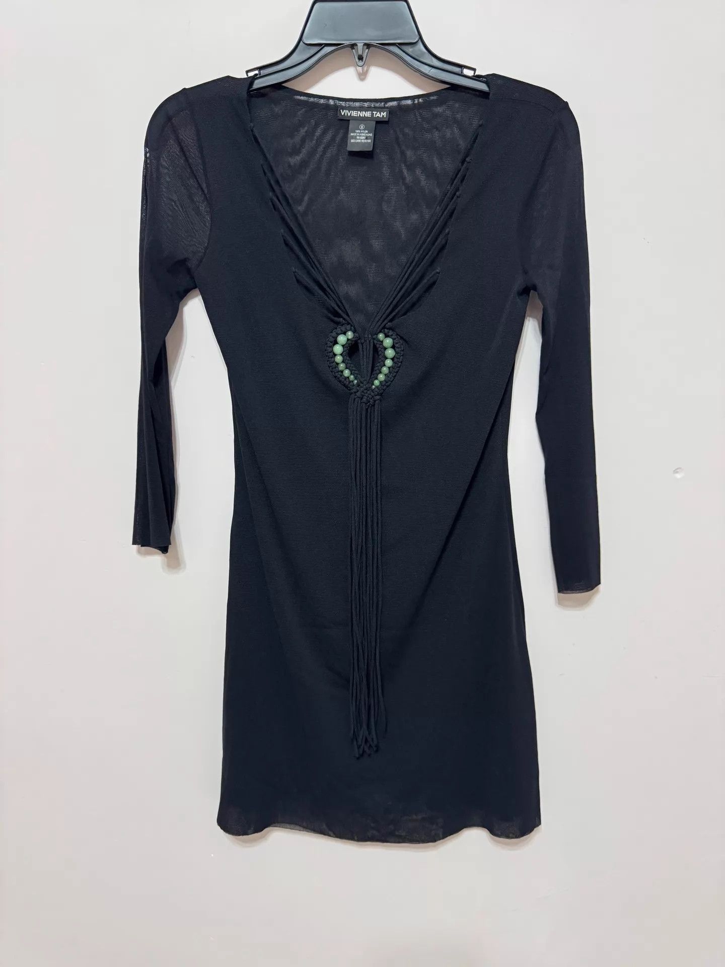 Vivienne Tam Vivienne Tam Jade Knot Mesh Dress Size 0 Near New Size XS / US 0-2 / IT 36-38 - 1 Thumbnail