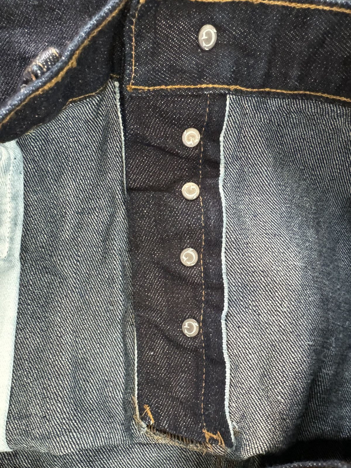 Gustin Men's GUSTIN Selvedge jeans 40 X 34 California Straight Raw Size US 40 / EU 56 - 5 Thumbnail