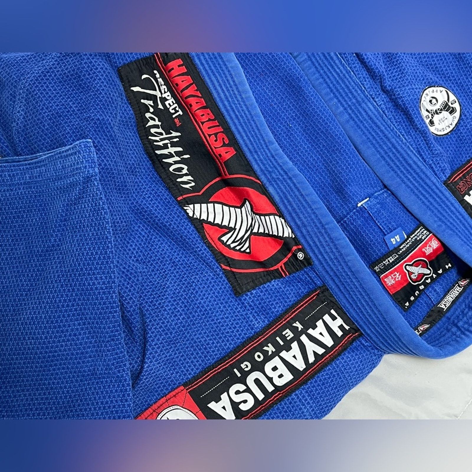 Other Hayabusa Keikogi Logo BJJ Gi | Top Quality BJJ Kimono A4 Size US XL / EU 56 / 4 - 9 Thumbnail