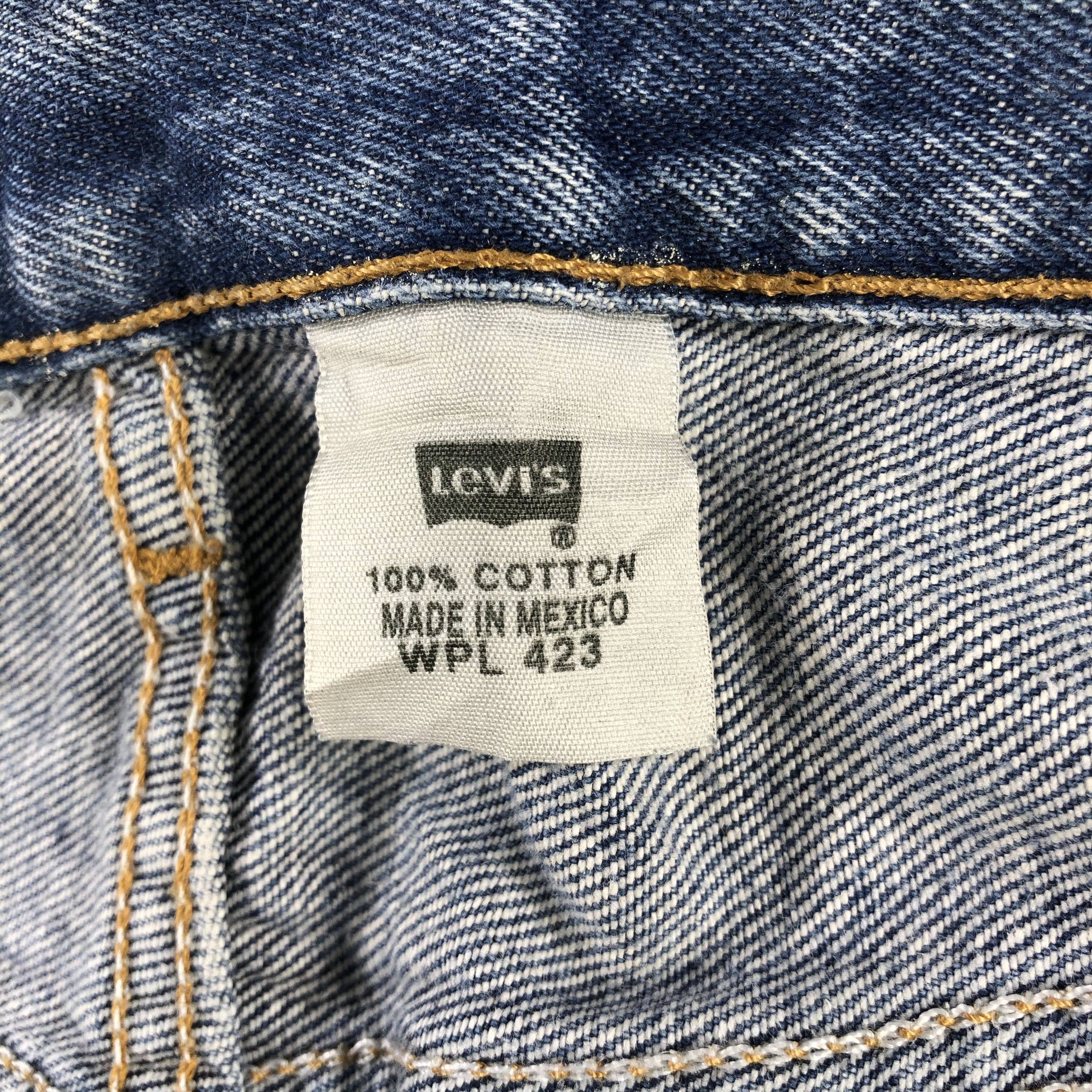 Levi's Vintage Blue Wash Levis 501 Jeans-JM3132 Size US 41 - 12 Thumbnail