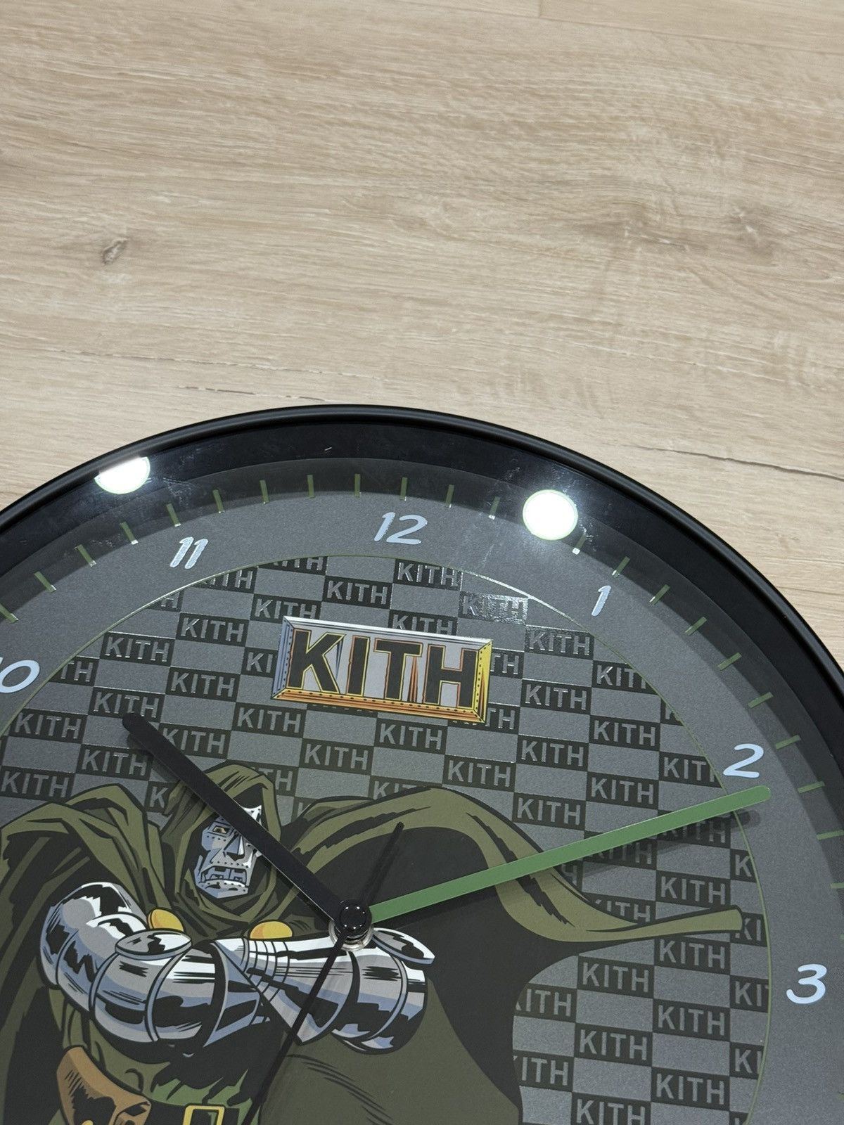 Kith × Marvel Comics Kith Marvel Dr Doom Wall Clock Size ONE SIZE - 6 Thumbnail