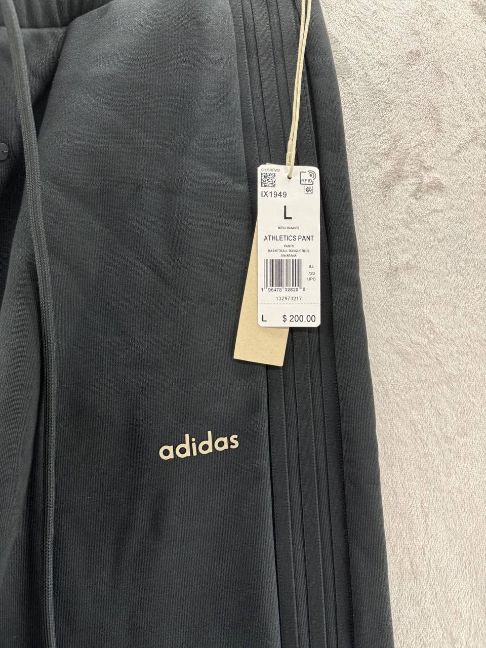 Adidas × Fear of God Fear of God Athletics Heavy Fleece Sweatpant Black L Size US 32 / EU 48 - 3 Thumbnail