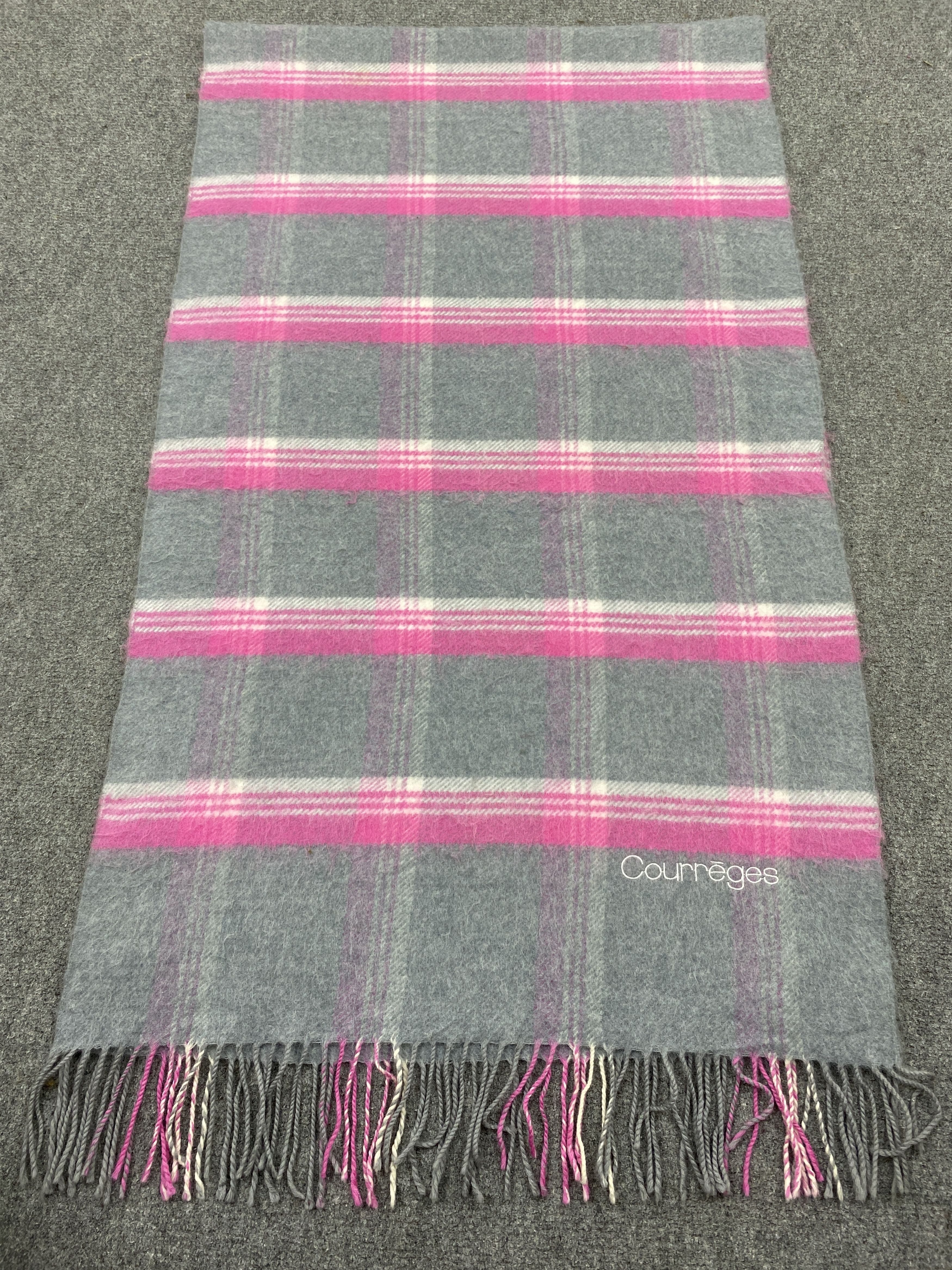Courreges Courreges Paris Scarf / Muffler / Neckwear SC0207 Size ONE SIZE - 4 Thumbnail
