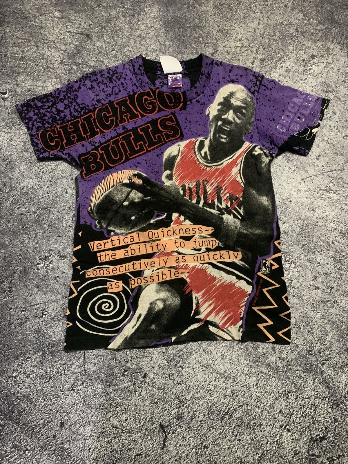 Vintage kids size Vintage Tshirt Magic Johnson Michael jordan NBA Size US XXS / EU 40 - 1 Thumbnail