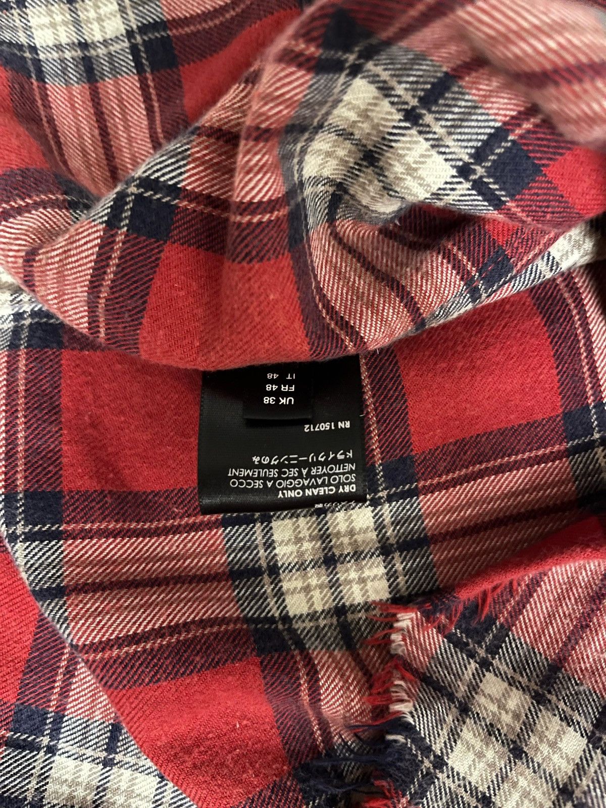 Amiri 💠Amiri💠 FLANEL RED 2016 (M) Size US M / EU 48-50 / 2 - 5 Thumbnail