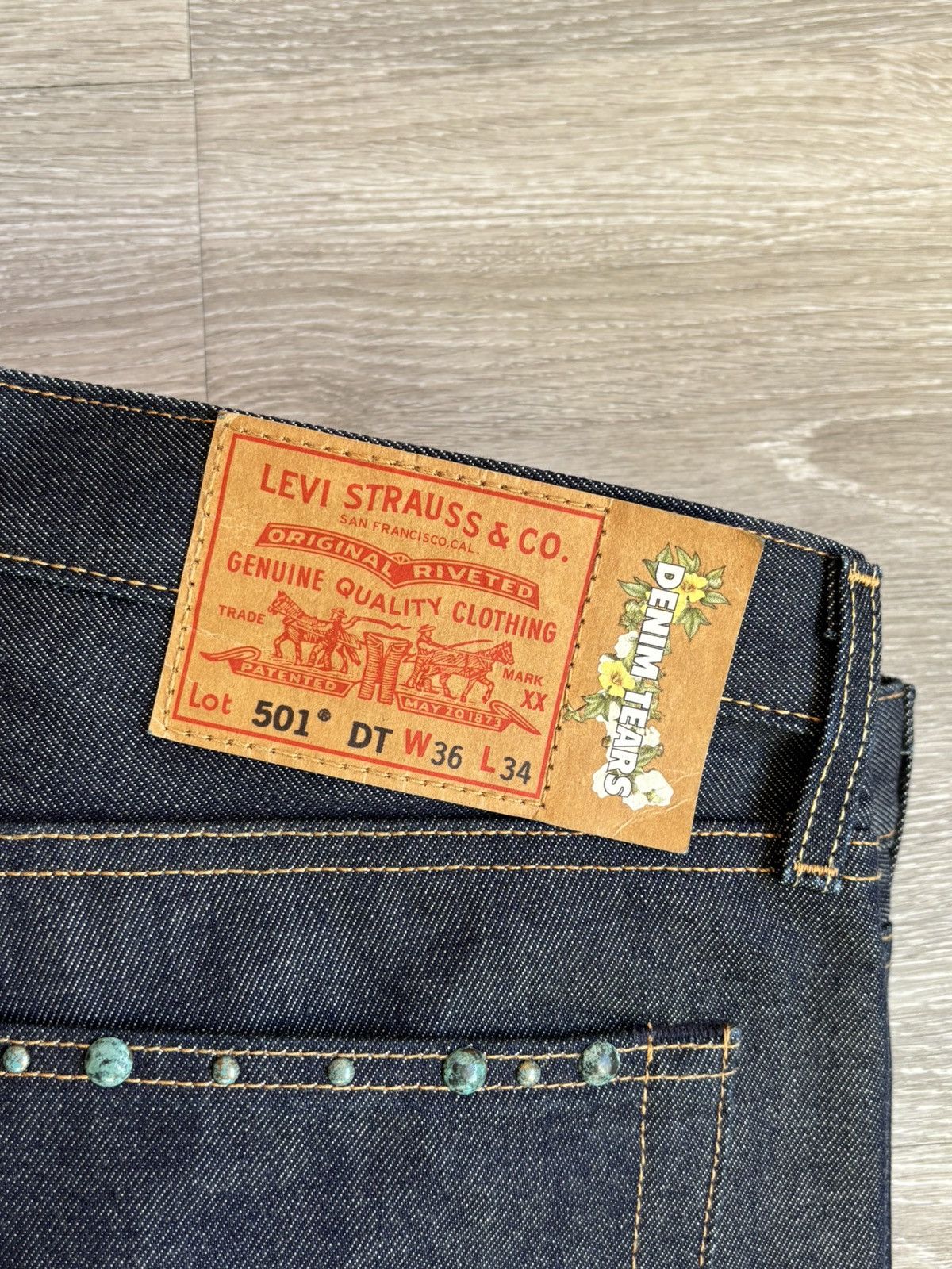 DENIM TEARS Denim Tears Exclusive Studded Denim Size US 36 / EU 52 - 11 Thumbnail