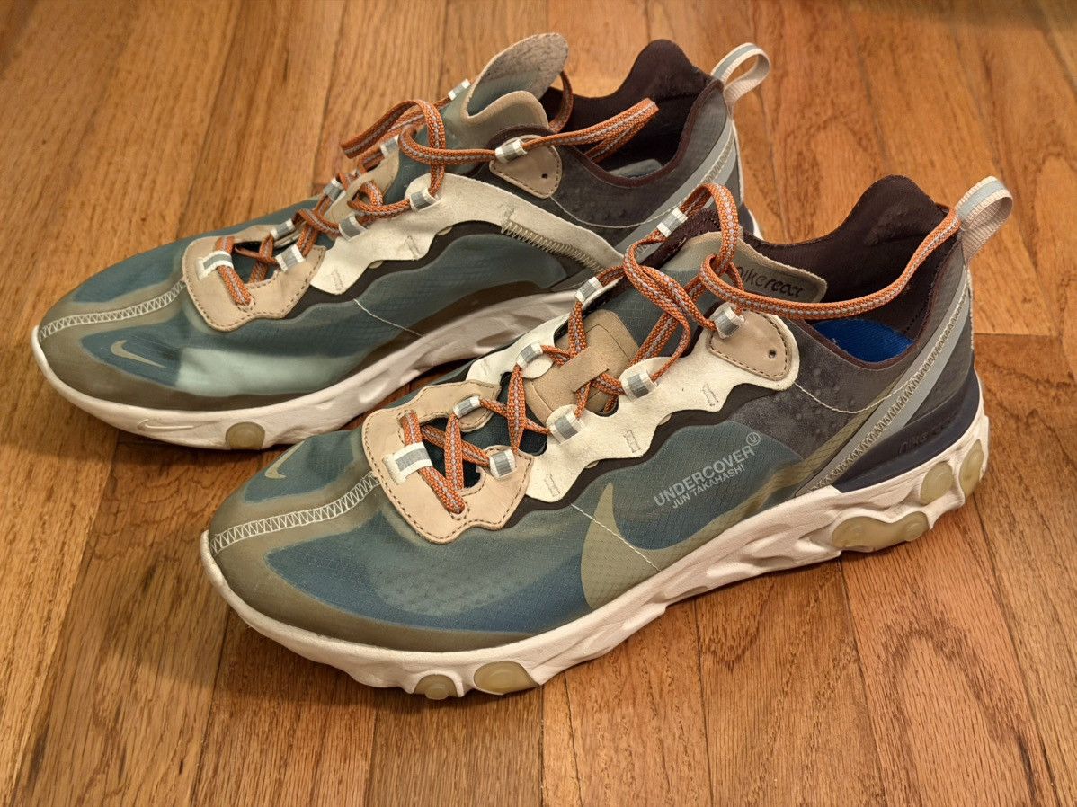 Nike × Undercover Nike x Undercover React Element 87 in Undercover Green Mist Size US 11 / EU 44 - 2 Thumbnail