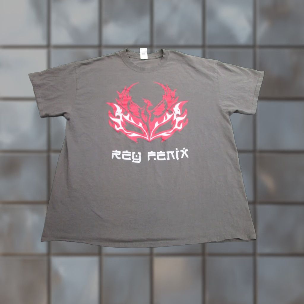 Vintage WWE Shirt XL Gray Rey Fenix Mysterio Graphic T-Shirt Wrestling Mens Size US XL / EU 56 / 4 - 1 Thumbnail
