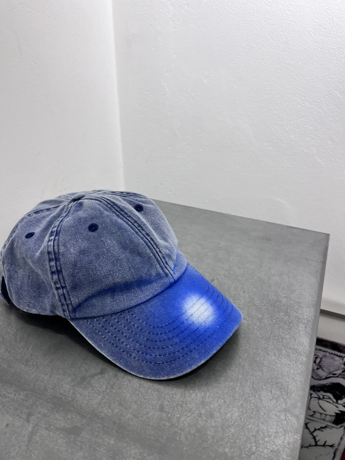 Vintage Vintage Denim Dad Cap Airbrushed Artwork Size ONE SIZE - 3 Thumbnail