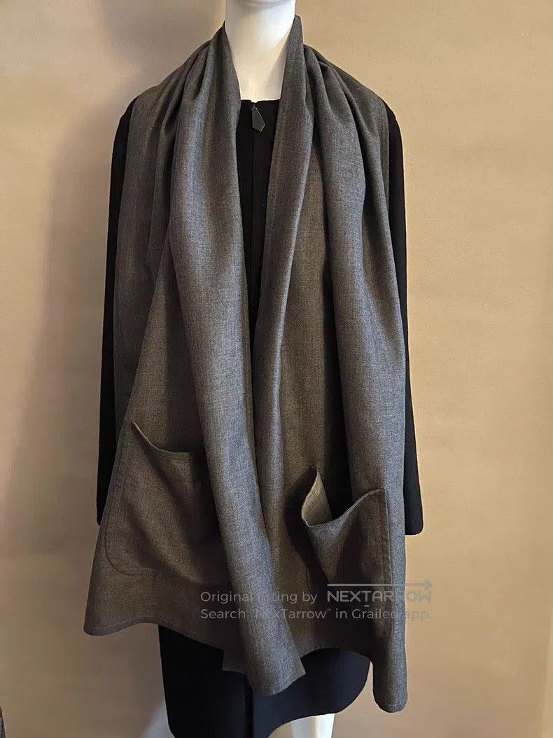 Hermes Hermes Pure Cashmere Double-faced Double-color Pocket Shaw Size ONE SIZE - 2 Thumbnail