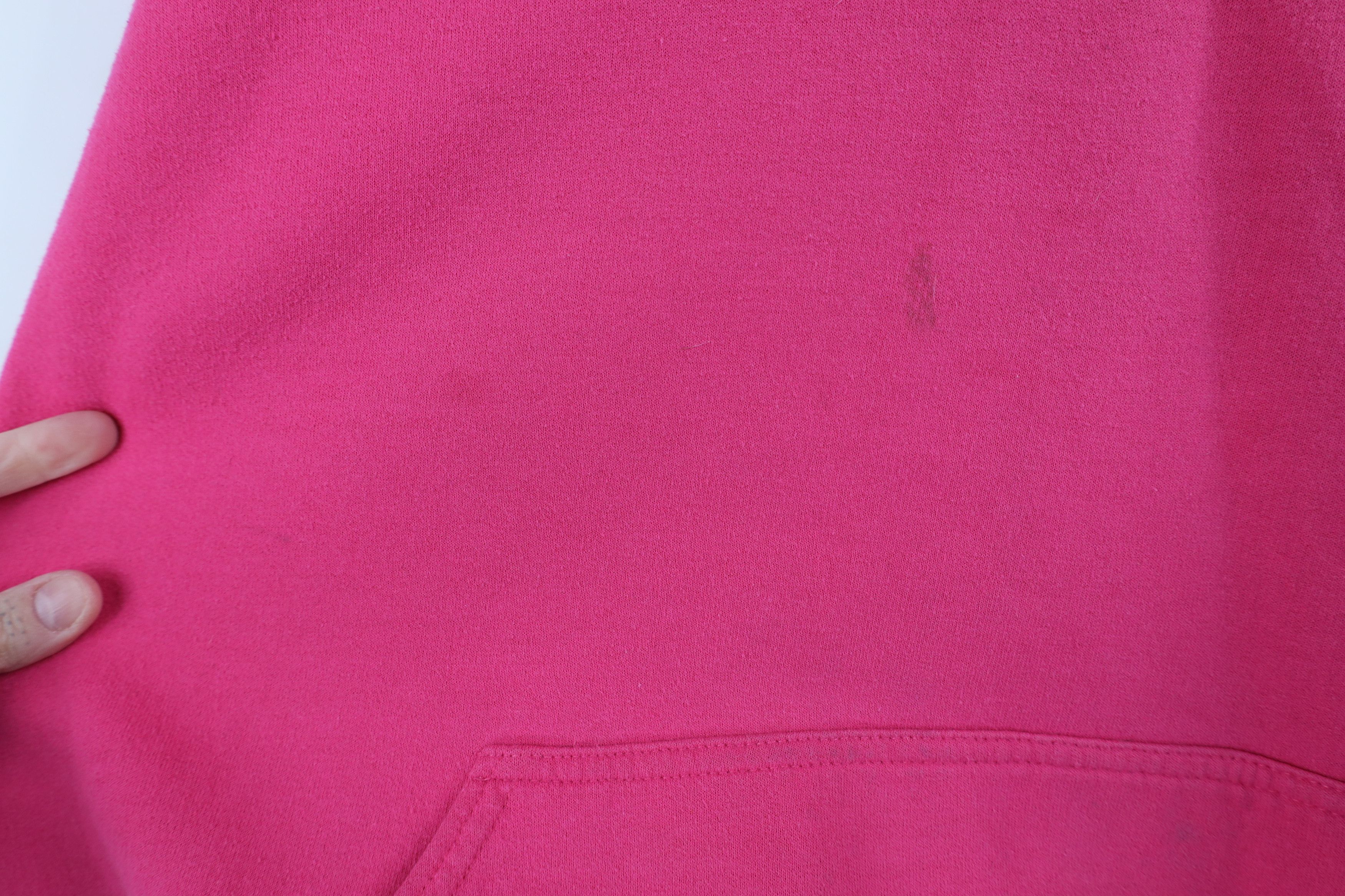 Vintage Vintage 90s Y2K Detroit Muscle Car Hoodie Sweatshirt Pink Size XL / US 12-14 / IT 48-50 - 7 Thumbnail