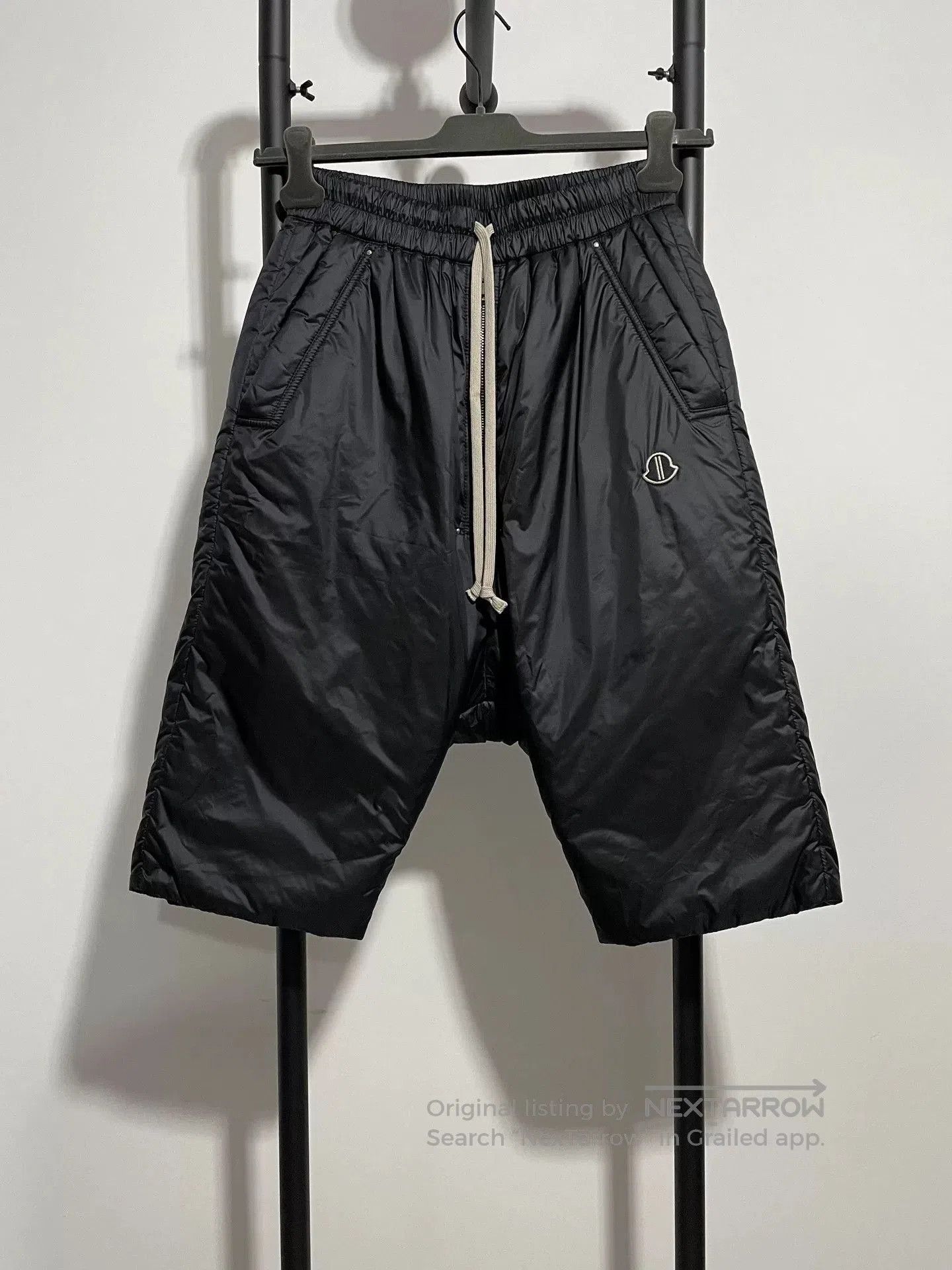 Rick Owens rick owens moncler collaboration puffer shorts. Size US 34 / EU 50 - 1 Thumbnail