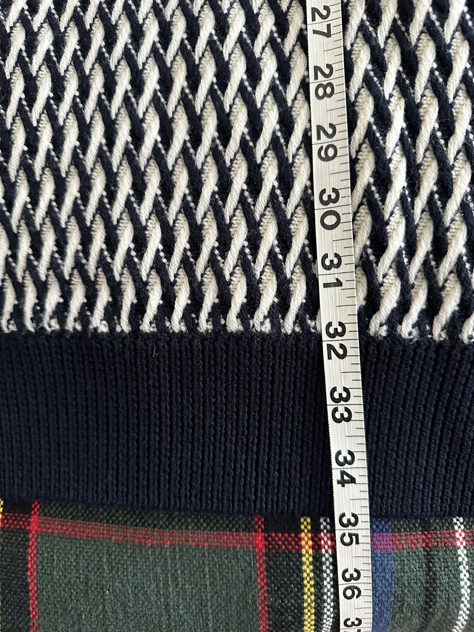 Sandro two-tone cable-knit sweater Size US S / EU 44-46 / 1 - 17 Thumbnail